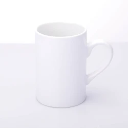 Чашка для сублімації Sublime вузька з вашим логотипом біла 280 мл